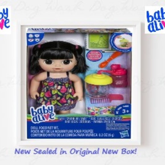 Baby Alive Sweet Spoonfuls Baby (Black Straight Hair)!🆕 - Picture 1 of 15